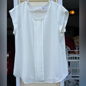 Chicos Short Sleeved Blouse